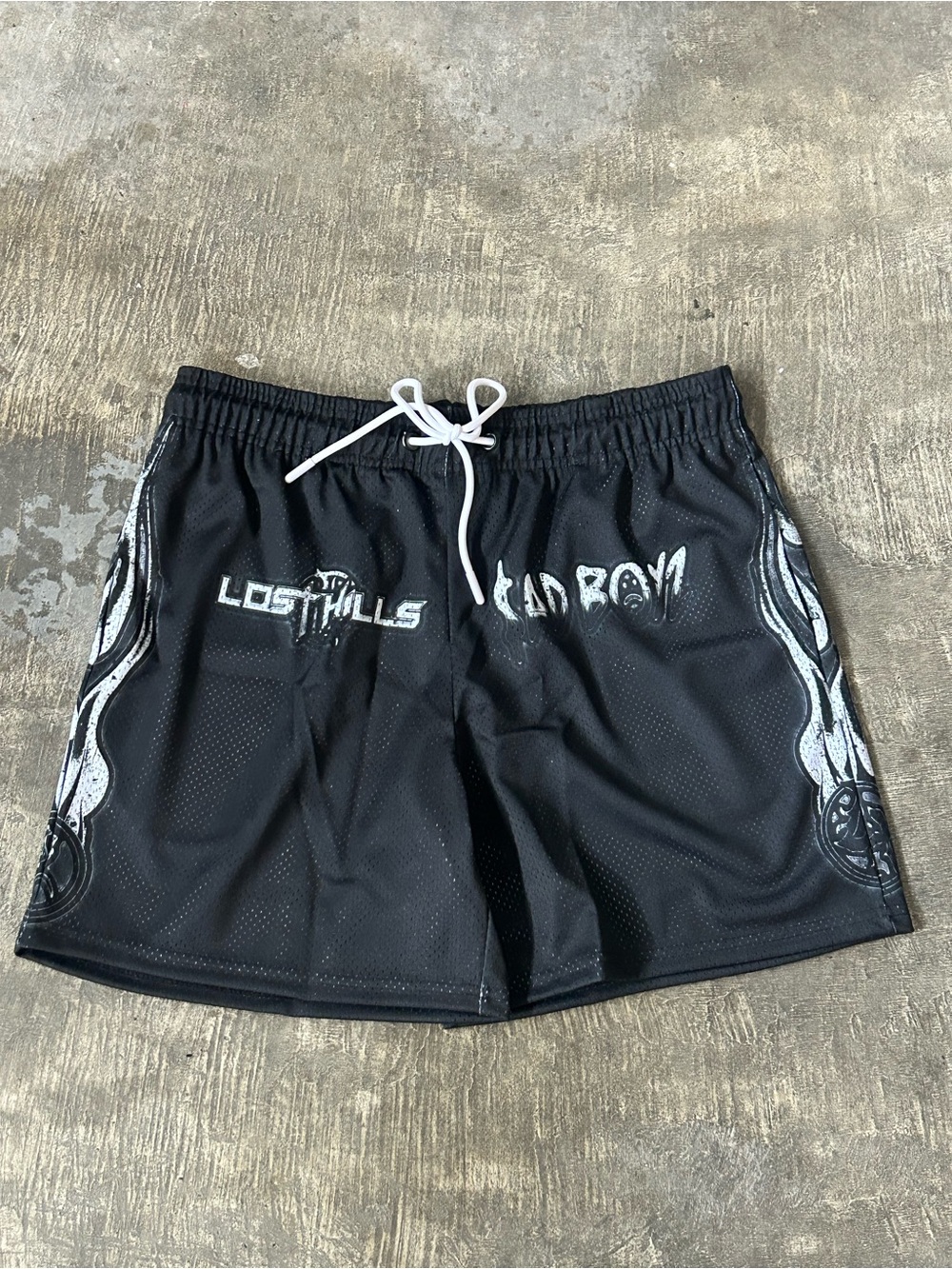 Sadboyz x Lost Hills - Grey Flame Graphic XL